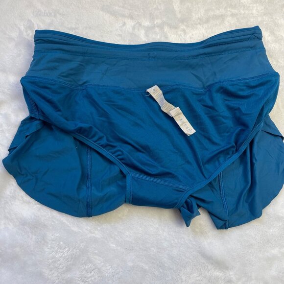 Lululemon Chase Me Short Women's Size 6 Whirlpool Blue 2.5" Running Athletic FLA - Picture 11 of 14